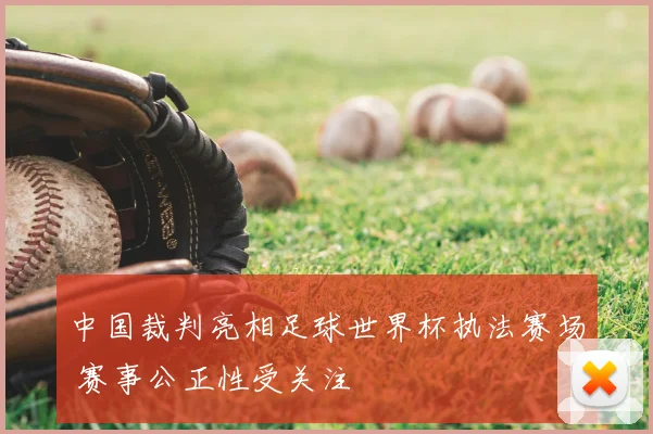 中国裁判亮相足球世界杯执法赛场 赛事公正性受关注